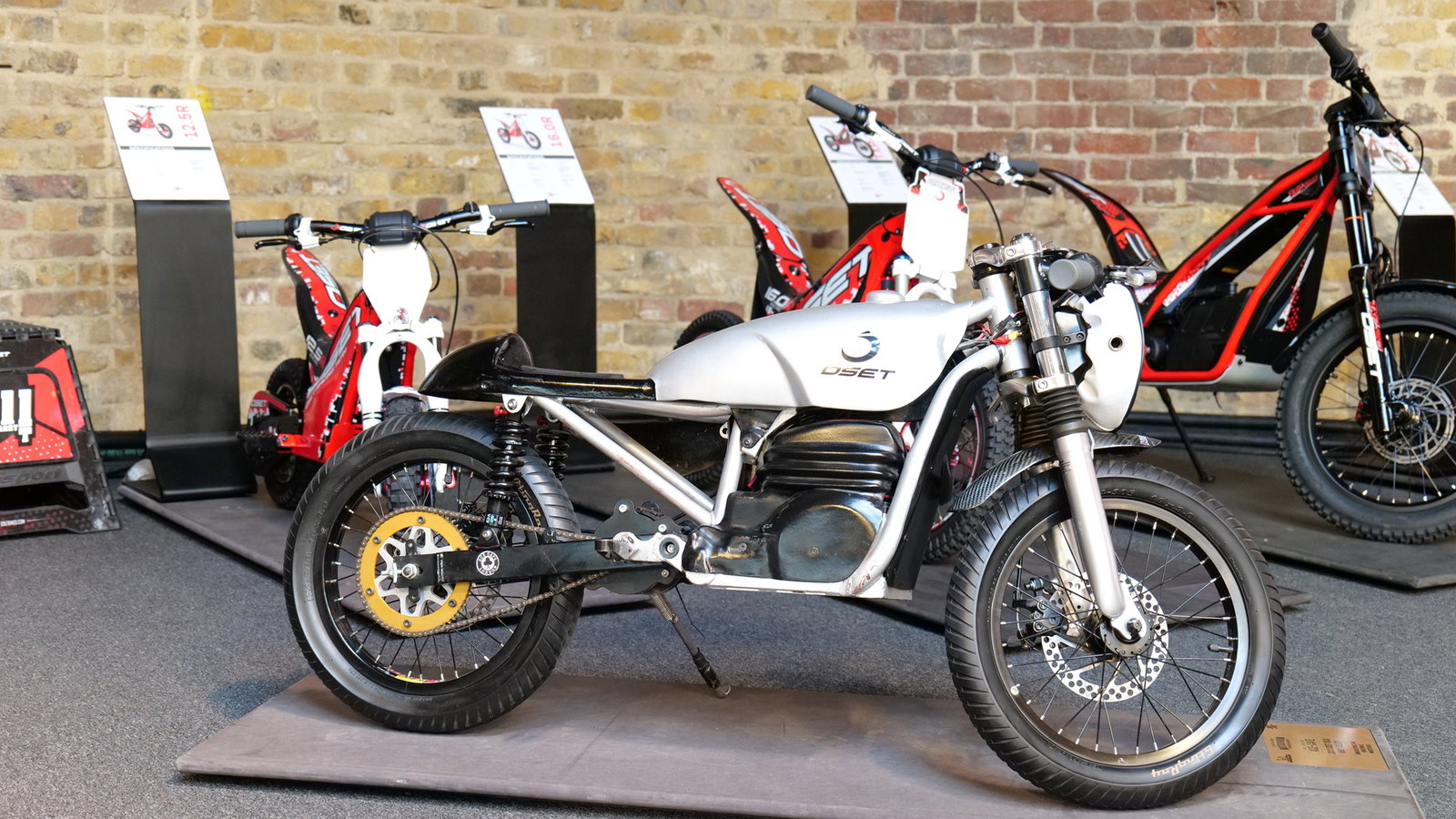 A Custom Oset Cafe Racer at Bike Shed Moto Show